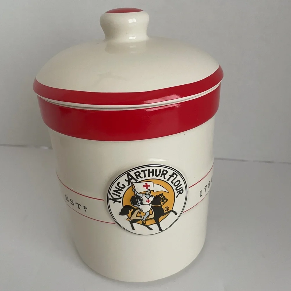 King Arthur Flour Stoneware Crock